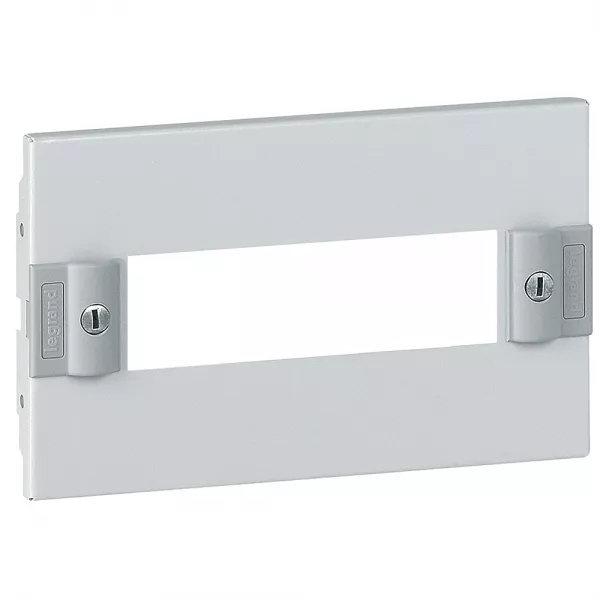 legrand-plastron m�tal 1/4 tour modulaires sur rail gaine � c�bles xl�400 -hauteur 150mm (020303)