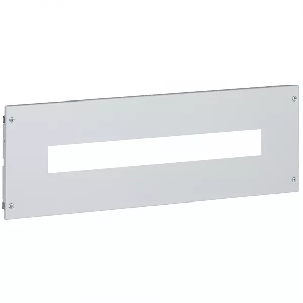 legrand-plastron m�tal � vis modulaires dans xl�4000/xl�800 - hauteur 150mm - 24 modules (020900)