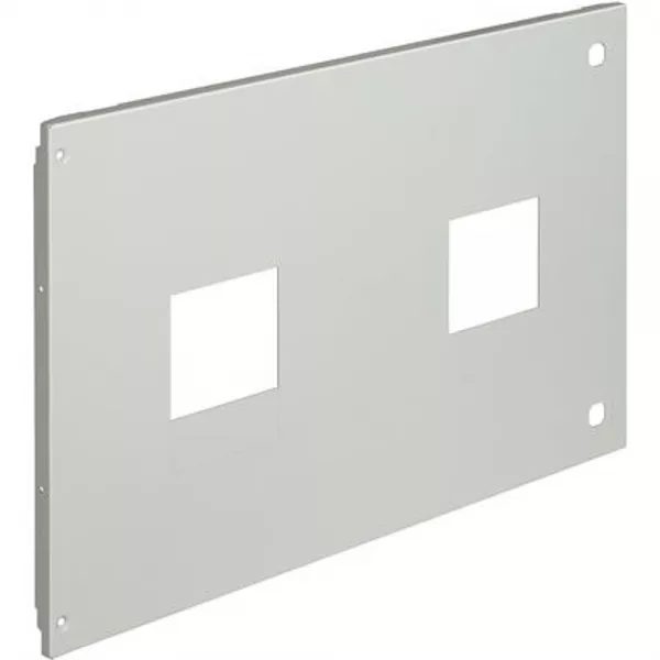 legrand-plastron m�tal des inverseurs de sources � vis pour 2 dpx�630 fixes dans xl�4000 (021067)