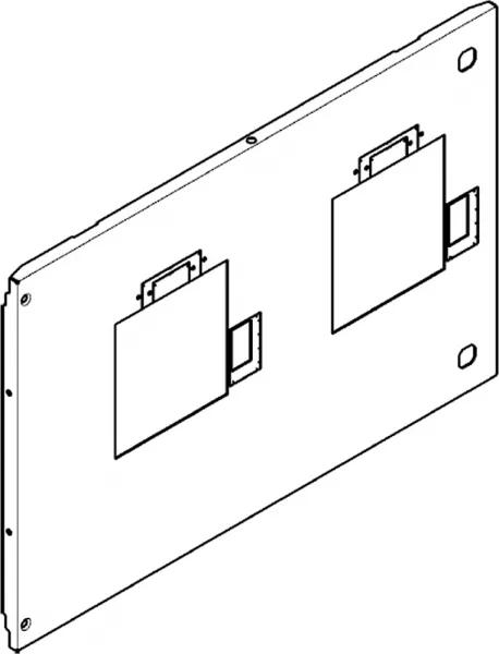 legrand-plastron m�tal xl�4000 - 2 dpx 630 d�bro - inverseur source commande motoris�e (021069)