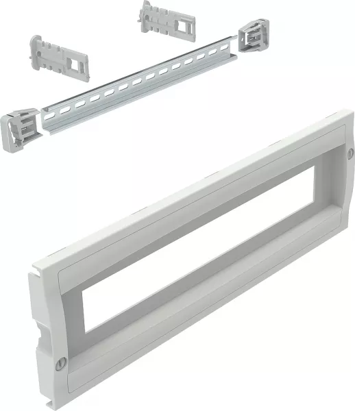 legrand-plastron modulaire plastique pour chassis � composer - haut 150mm largeur 500mm (433050)