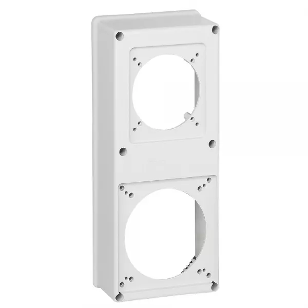 legrand-plastron p17 280x125mm recevant 1 prise 16a/32a + prise 63a - coffret p17 (057719)