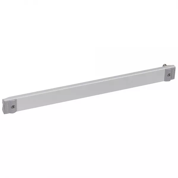 legrand-plastron plein m�tal 1/4 de tour 24 modules, hauteur 50mm pour xl�4000 et xl�800 (020840)