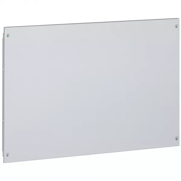 legrand-plastron plein m�tal � vis pour xl�4000 et xl�800 - hauteur 400mm - 24 modules (020945)