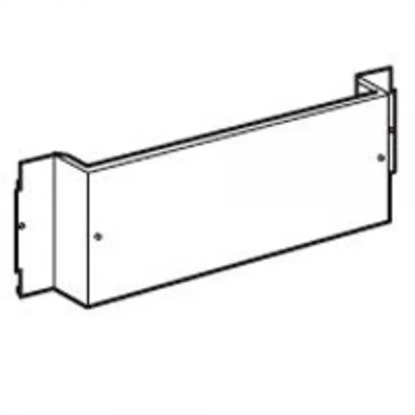 legrand-platine pour 1 dpx�630 fixe horizontal dans xl�4000 et xl�800 - 24 modules (020623)