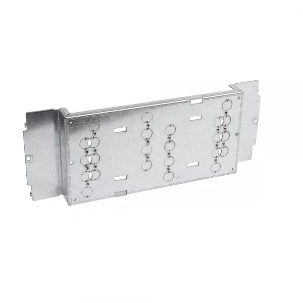 legrand-platine r�glable xl�4000 pour 1 dpx250 fixe montage horizontal - 24 modules (020724)