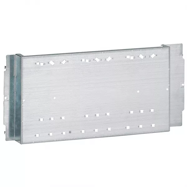 legrand-platine xl�800/4000 - pour 1 � 3 dpx 250 ou 630 fixe - vertical - 24 mod (020620)