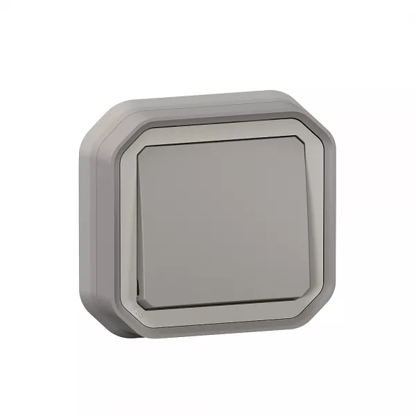 legrand-plexo interrupteur ou va-et-vient - gris - encastr� (070030l)