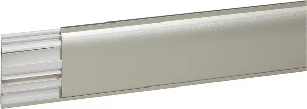 legrand-plinthe avec cloison c�liane d�co - 82x12,5mm - titane (098350)