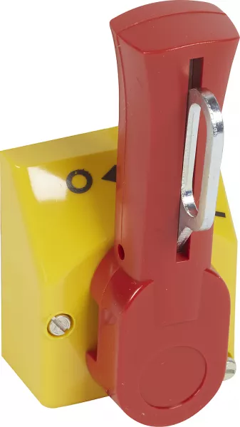 legrand-poign�e frontale vistop 63a � 100a - rouge (980279)