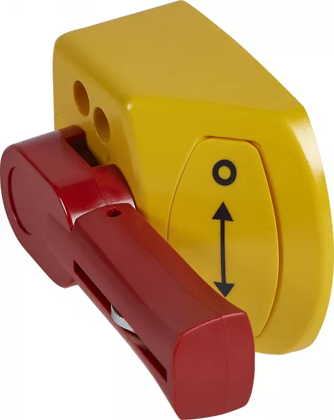 legrand-poign�e lat�rale vistop 63a � 100a - rouge (980275)
