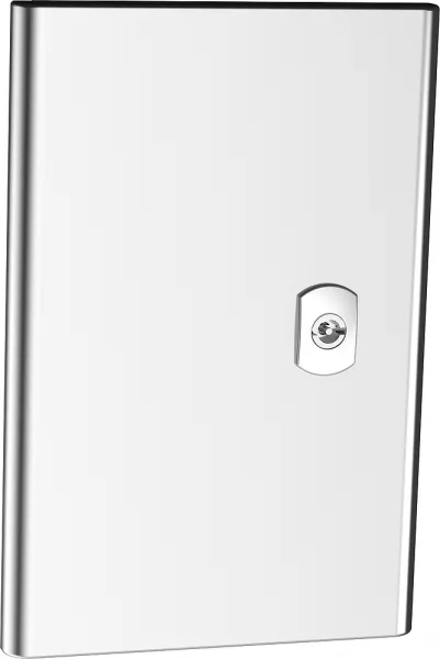 legrand-porte compl�te pour coffret atlantic inox 304l 400x300mm (980149)