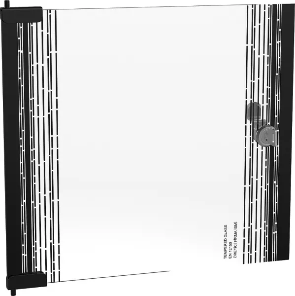legrand-porte en verre compl�te pour coffret linkeo 10pouces 6u ral7016 (981090)