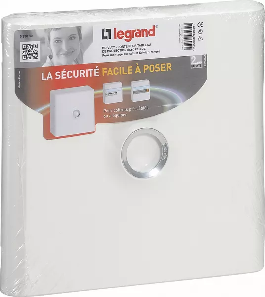 legrand-porte pour coffret drivia 1 rang�e 13 modules - blanche (093030)
