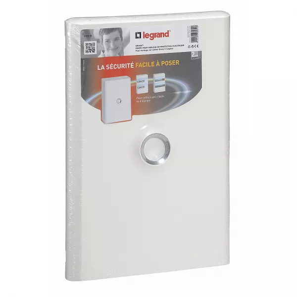 legrand-porte pour coffret drivia 2 rang�es 13 modules - blanche (093031)