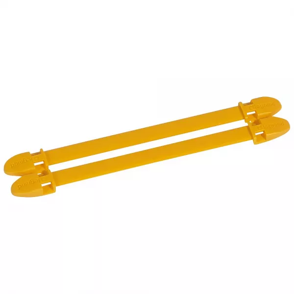 legrand-porte-rep�res - jaune - duplix 14 caract�res (038464)