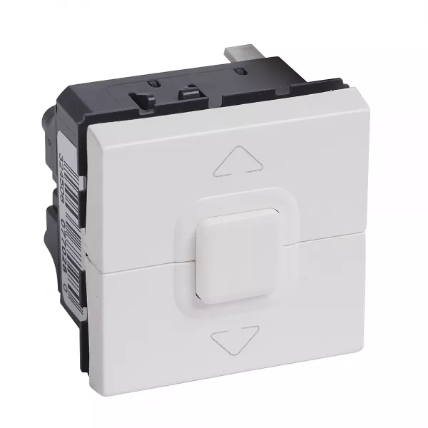 legrand-poussoir 500w maximum mosaic pour 1 ou plusieurs volets roulants - blanc (077028)