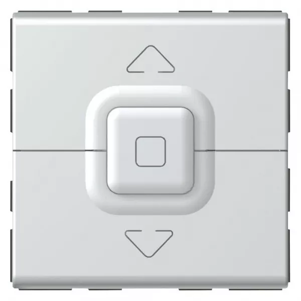 legrand-poussoir 500w maximum mosaic pour 1 volet roulant - alu (079225)