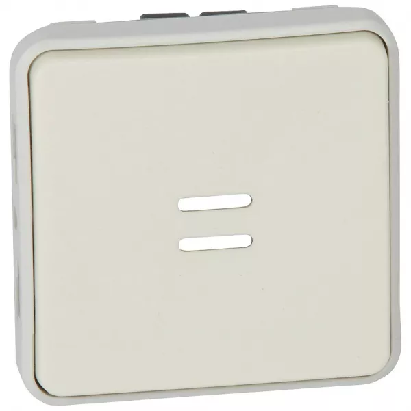 legrand-poussoir �tanche no lumineux plexo composable ip55 10a - blanc (069632)