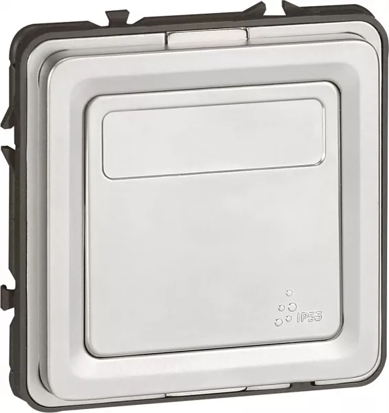 legrand-poussoir inverseur rep�rable no-nf 6a 230v~ soliroc ik10 ip55 (077843)