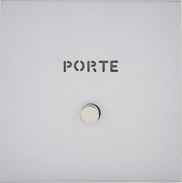 legrand-poussoir lumineux \ porte\  - epure acier satin art d\'arnould (67591)