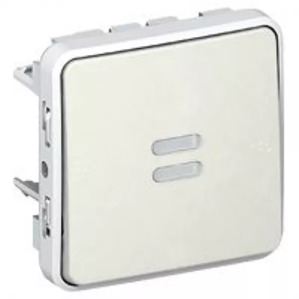 legrand-poussoir lumineux � bascule plexo - blanc (069947)