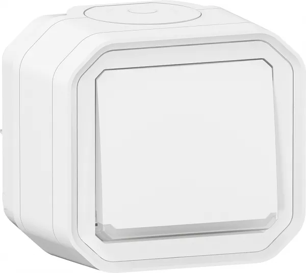 legrand-poussoir no lumineux plexo complet saillie blanc (069762l)