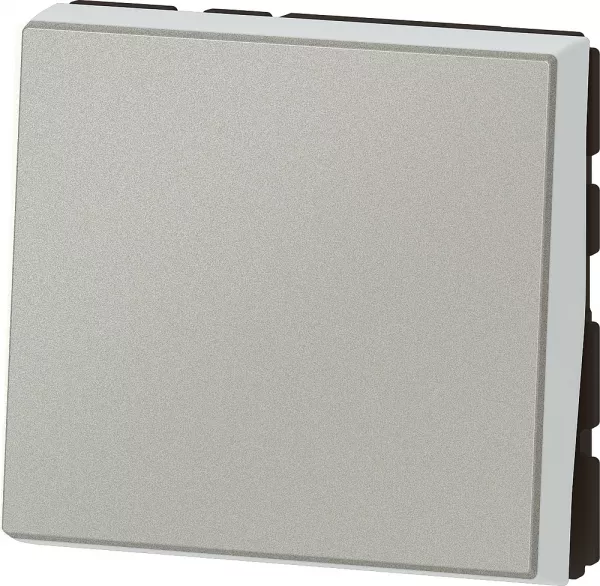 legrand-poussoir ou poussoir inverseur mosaic easy-led 6a 250v~ 2 modules - alu (079240l)