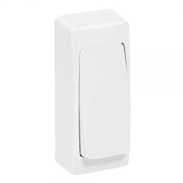 legrand-poussoir version �troite appareillage saillie - blanc (097609)