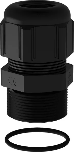 legrand-presse-�toupe plastique ip68 pg 9 - noir ral9011 (381567)