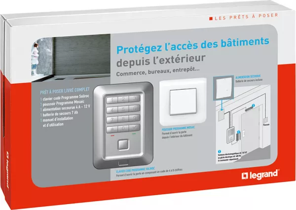 legrand-pret a poser clavier exterieur (076734)