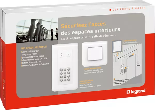 legrand-pret a poser clavier interieur (076733)