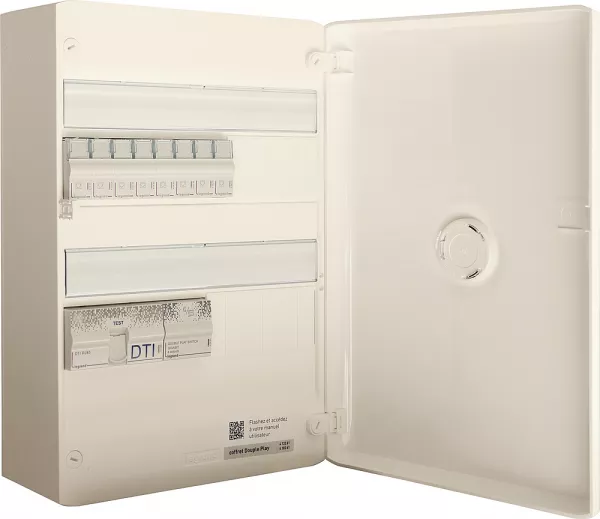 legrand-pr�t � poser coffret multim�dia double play drivia 13 - tv sur rj ready (413261)