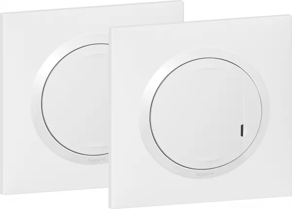 legrand-pr�t-�-poser dooxie cr�er un va-et-vient 1 cde sans fil + 1 inter 230v~ (600692)