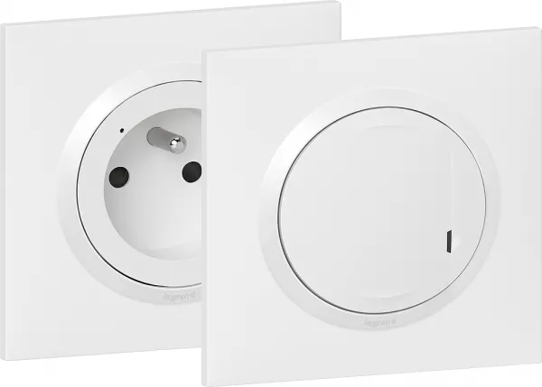 legrand-pr�t-�-poser dooxie cr�er une prise command�e : 1 prise + 1 cde sans fil - blanc (600694)