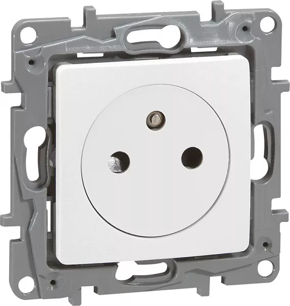 legrand-prise 2p+t affleurante nilo� 16 a � bornes automatiques - pur (664737)