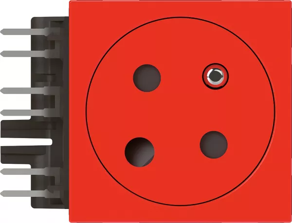 legrand-prise 2p+t surface � d�trompage mosaic link + accessoire raccordement 2 modules (077187l)