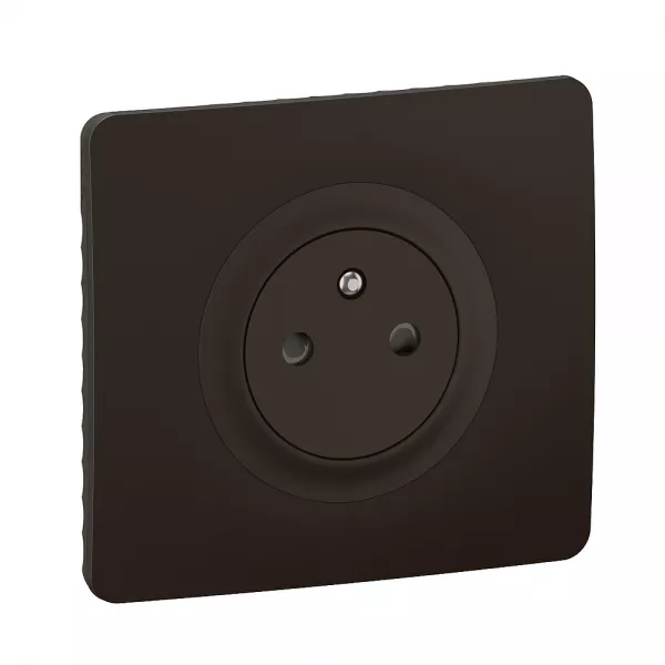 legrand-prise 2p+t surface confort c�liane enjoliveur noir et support (cz0111)