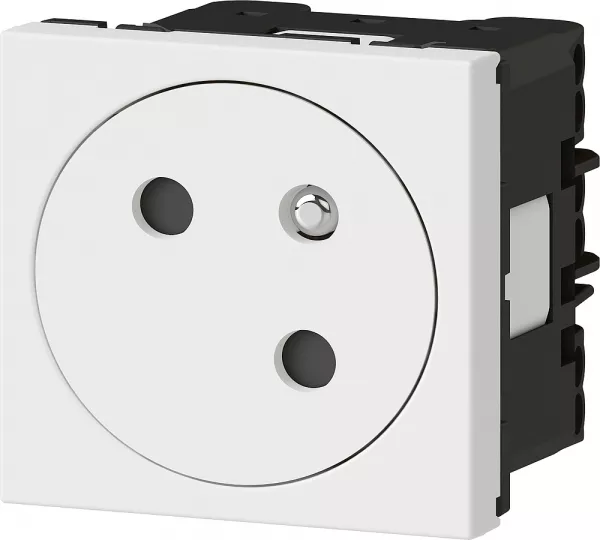 legrand-prise 2p+t surface mosaic link raccordement lat�ral 2 mod - blanc antimicrobien (077158l)