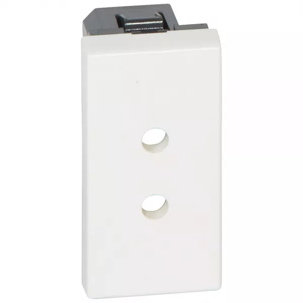 legrand-prise 2p tbt 3a mosaic - connexion par bornes � vis -blanc antimicrobien (077150)
