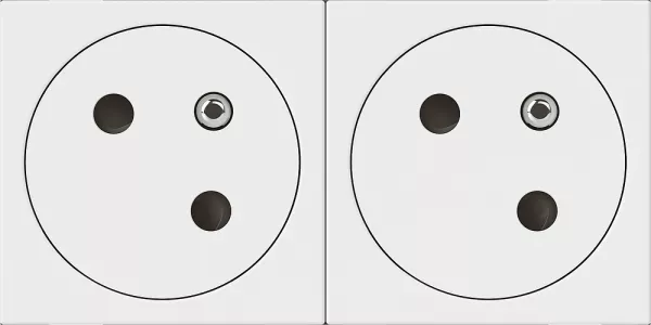 legrand-prise 2x2p+t surface mosaic link � raccordement lat�ral 4 modules - blanc (077142l)