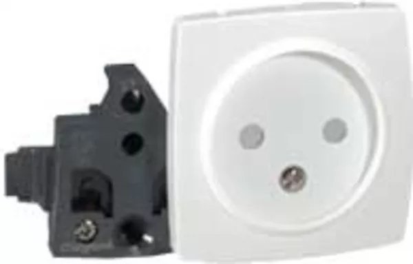 legrand-prise de courant 2p appareillage saillie composable - blanc (086122)