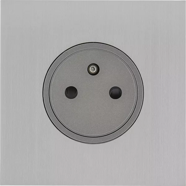 legrand-prise de courant 2p+t 16a 250v - epure acier bross� art d\'arnould (67431)