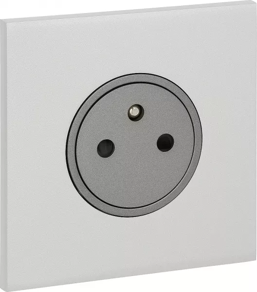 legrand-prise de courant 2p+t 16a 250v - epure acier satin art d\'arnould (67531)