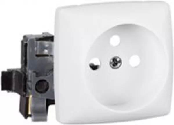 legrand-prise de courant 2p+t bornes automatiques appareillage saillie composable -blanc (086127)