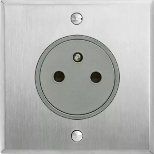 legrand-prise de courant 2p+t surface 16a 250v - m�moire acier bross� art d\'arnould (67131)