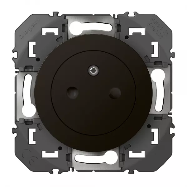 legrand-prise de courant 2p+t surface dooxie 16a - noir (600535)