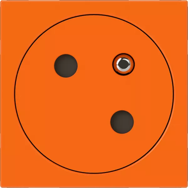 legrand-prise de courant 2p+t surface mosaic link raccordement lat�ral 2 modules -orange (077189l)