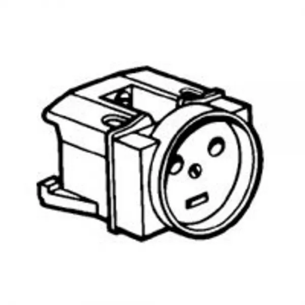 legrand-prise de courant modulaire 20a 400v~ - 2p+t � �clips - 3,5 modules (004290)
