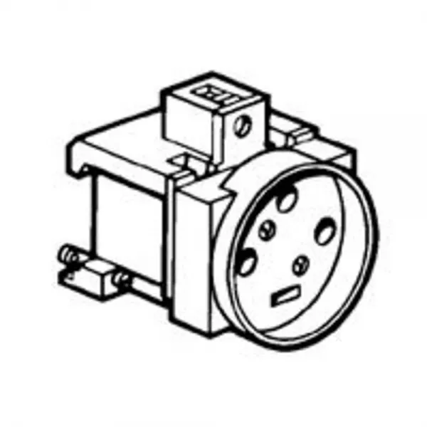 legrand-prise de courant modulaire 20a 400v~ - 3p+t � �clips - 3,5 modules (004291)